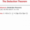 Deduction theorem