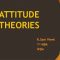 Attitude theories