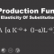 CES production function